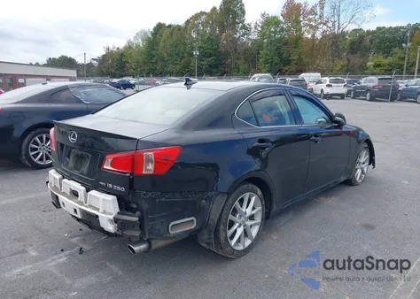 2012 Lexus Is 250 z USA, uszkodzony, nr VIN JTHCF5C2XC5054580